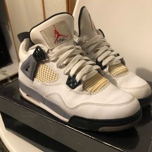 2012 Jordan 4s - White Cement | Size 7